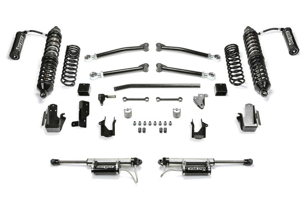 FABTECH | 5" Trail System – Front Dirt Logic 2.5 Resi Coilovers & Rear Dirt Logic 2.25 Resi Shocks | Jeep JL | K4228DL
