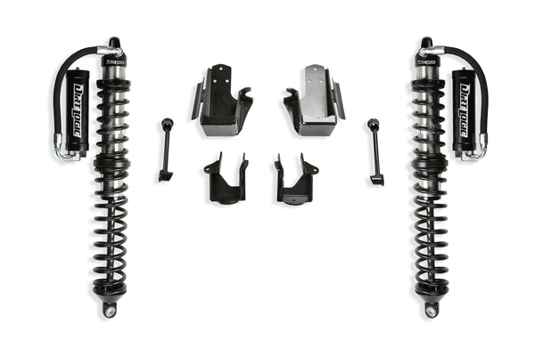 FABTECH | 3" Coilover Conversion w/ Front Dirt Logic 2.5 Resi Coilovers | Jeep JL | K4237DL