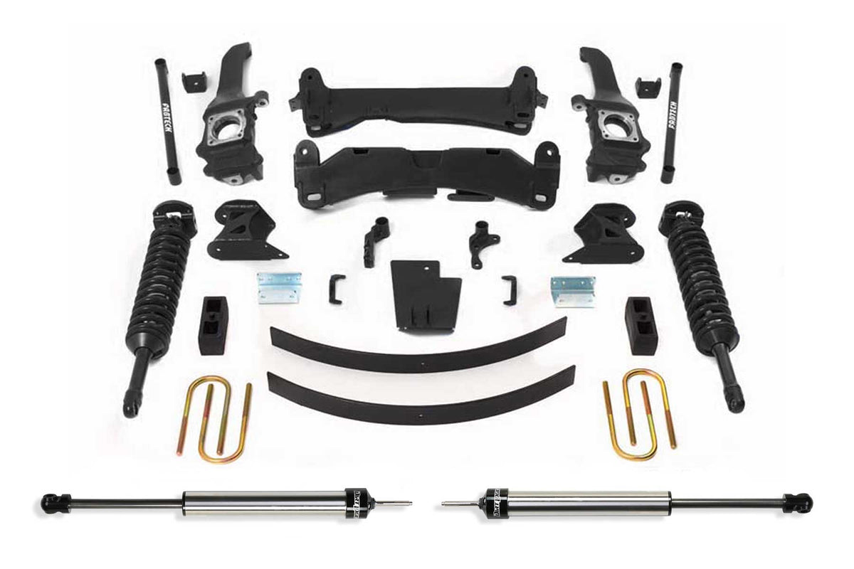 FABTECH | 6" Performance System w/ Front Dirt Logic 2.5 Coilovers & Rear Dirt Logic Shocks | Toyota Tacoma | K7020DL — product image 1