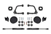 FABTECH | 3" Uniball UCA Lift Kit – Front Shock Spacers & Rear Coil Spring Spacers w/ Rear Stealth Shocks | Toyota Tundra | K7086M