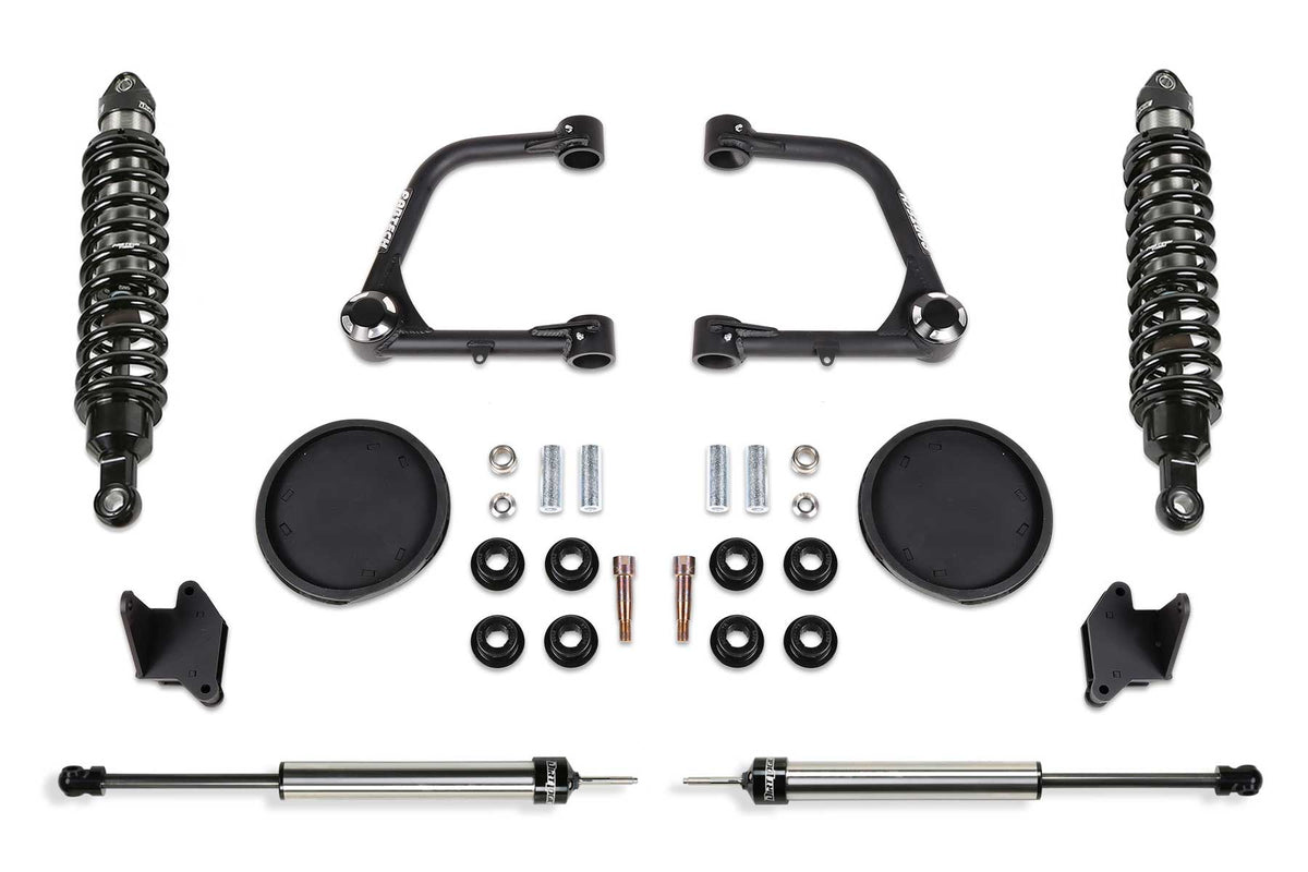 FABTECH | 3" Uniball UCA Lift Kit – Front Dirt Logic 2.5 Coilovers & Rear Coil Spring Spacers w/Rear Dirt Logic 2.25 Shocks | Toyota Tundra | K7087DL — product image 1