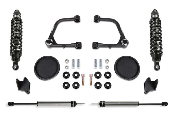 FABTECH | 3" Uniball UCA Lift Kit – Front Dirt Logic 2.5 Coilovers & Rear Coil Spring Spacers w/Rear Dirt Logic 2.25 Shocks | Toyota Tundra | K7087DL