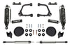 FABTECH | 3" Uniball UCA Lift Kit – Front Dirt Logic 2.5 Resi Coilovers & Rear Coil Spring Spacers w/Rear Dirt Logic 2.25 Shocks | Toyota Tundra | K7088DL