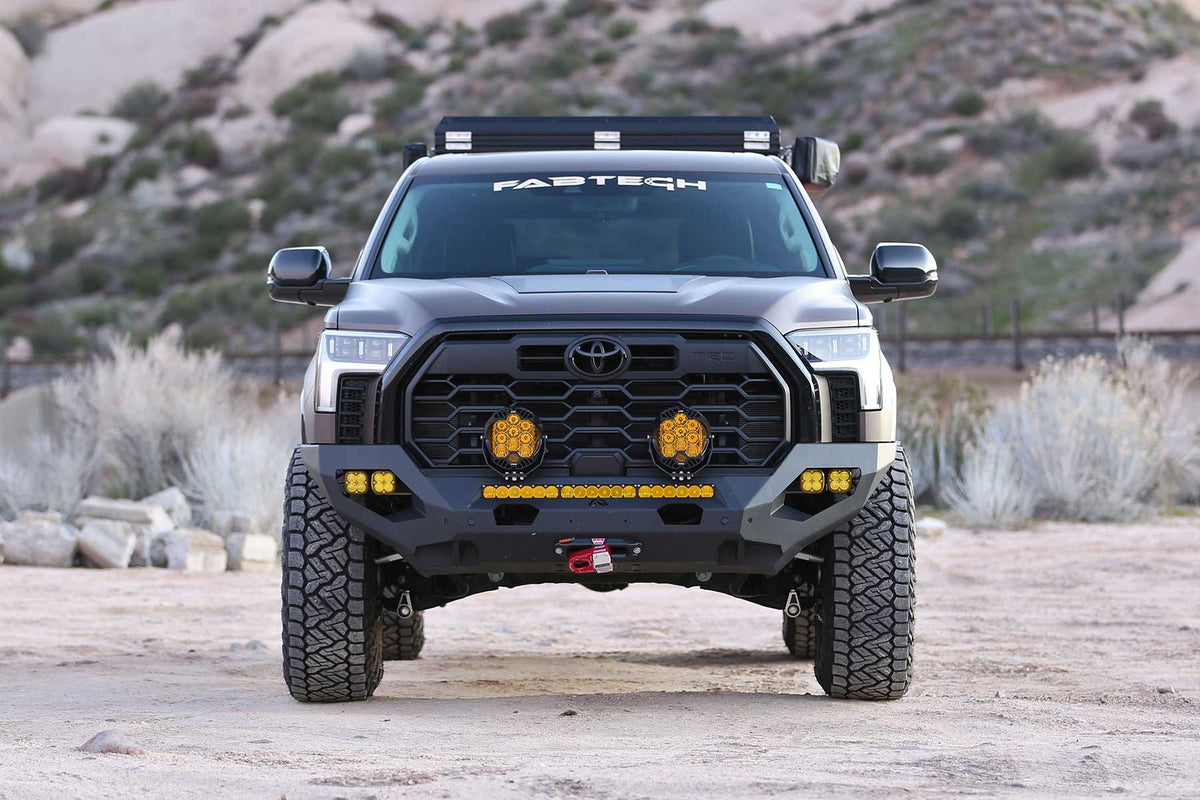 FABTECH | 3" Uniball UCA Lift Kit – Front Dirt Logic 2.5 Resi Coilovers & Rear Air Bag Spacers w/Rear Dirt Logic 2.25 Shocks | Toyota Tundra | K7091DL — product image 4