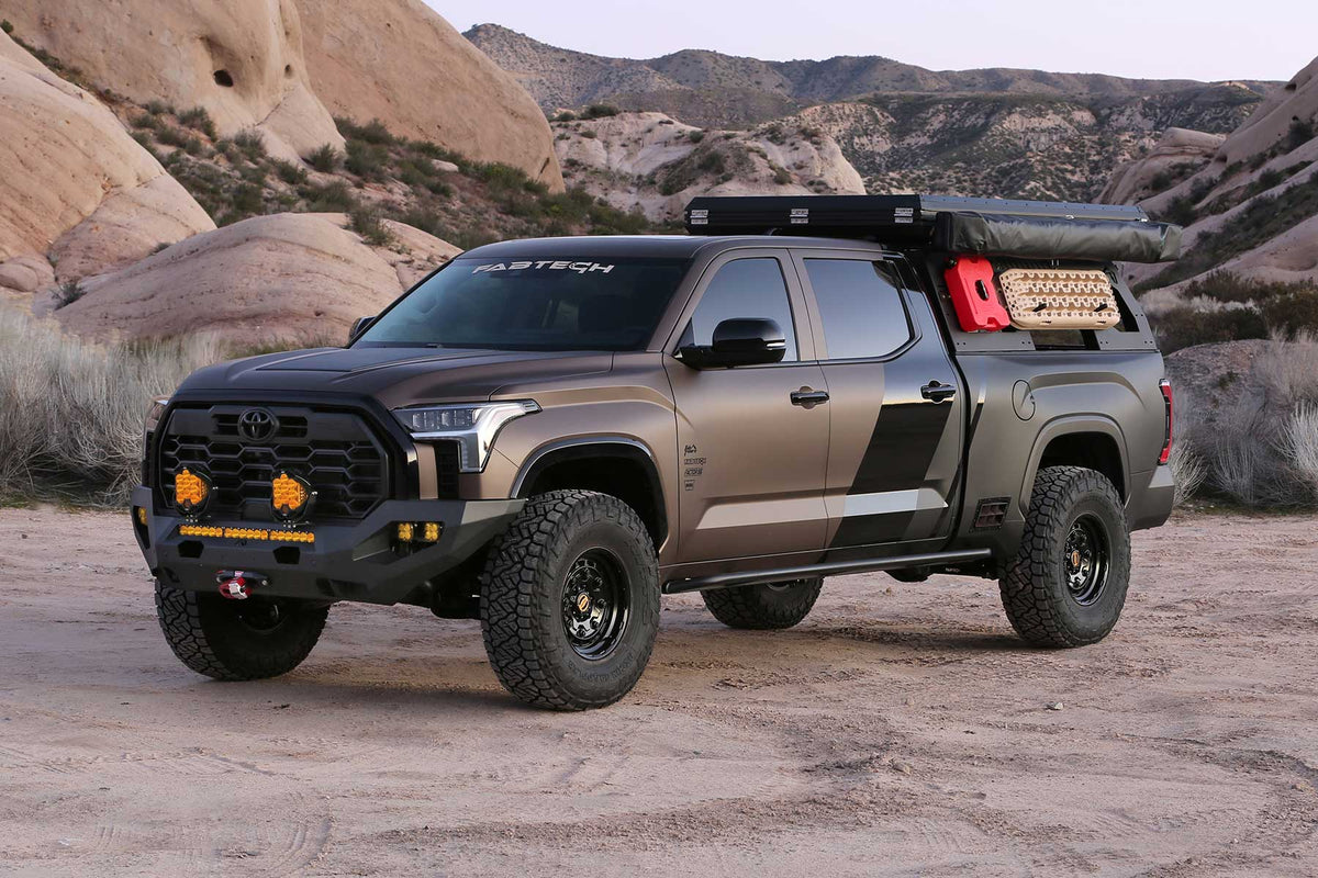 FABTECH | 3" Uniball UCA Lift Kit – Front Dirt Logic 2.5 Resi Coilovers & Rear Air Bag Spacers w/Rear Dirt Logic 2.25 Shocks | Toyota Tundra | K7091DL — product image 2