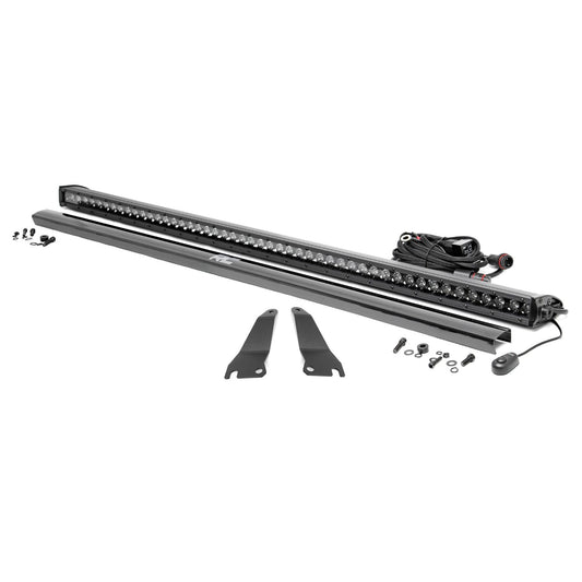 ROUGH COUNTRY LED Light Kit | Cage Mount | 50" Black Single Row | Kawasaki Teryx 4 1000/Teryx4 800  | 94015