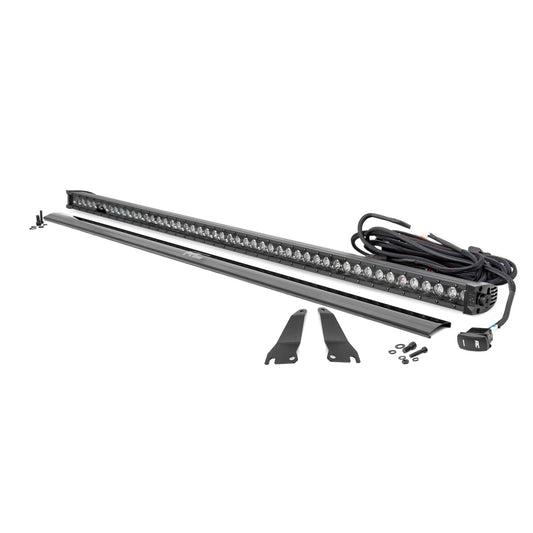 ROUGH COUNTRY LED Light Kit | Cage Mount | 50" Black Single Row | Kawasaki Teryx 1000/Teryx 4 1000  | 94016