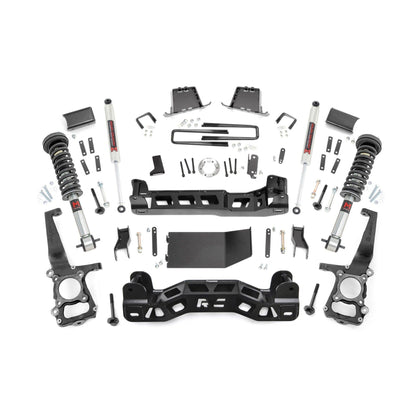 ROUGH COUNTRY 6 Inch Lift Kit | M1 Struts/M1 | Ford F-150 4WD (2014) | 57540