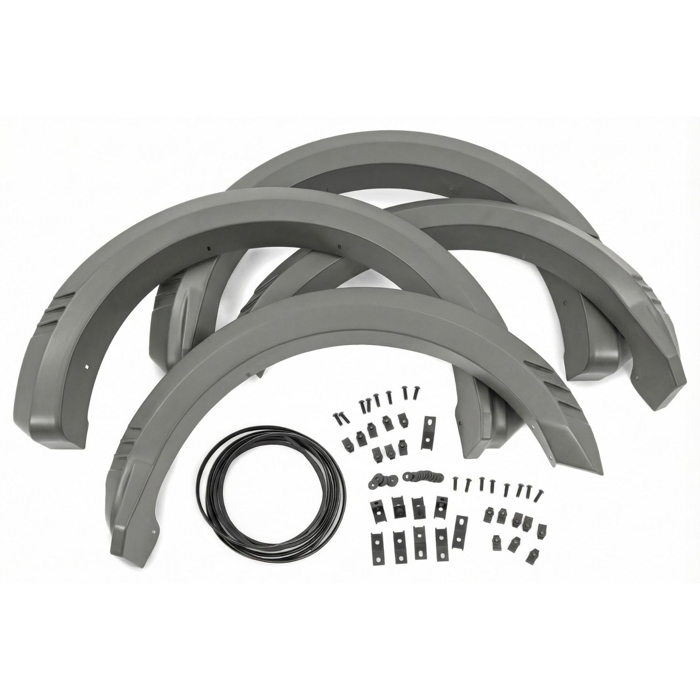 ROUGH COUNTRY | SF1 Fender Flares  T9 Marsh Gray  Ford F-150 2WD/4WD (2021-2026) | F-F320210A-T9