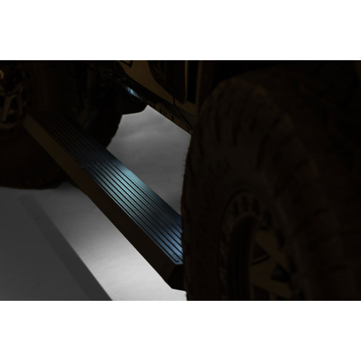 ROUGH COUNTRY Power Running Boards | Dual Electric Motor | 4 Door | Jeep Wrangler Unlimited (07-18) | PSR610330