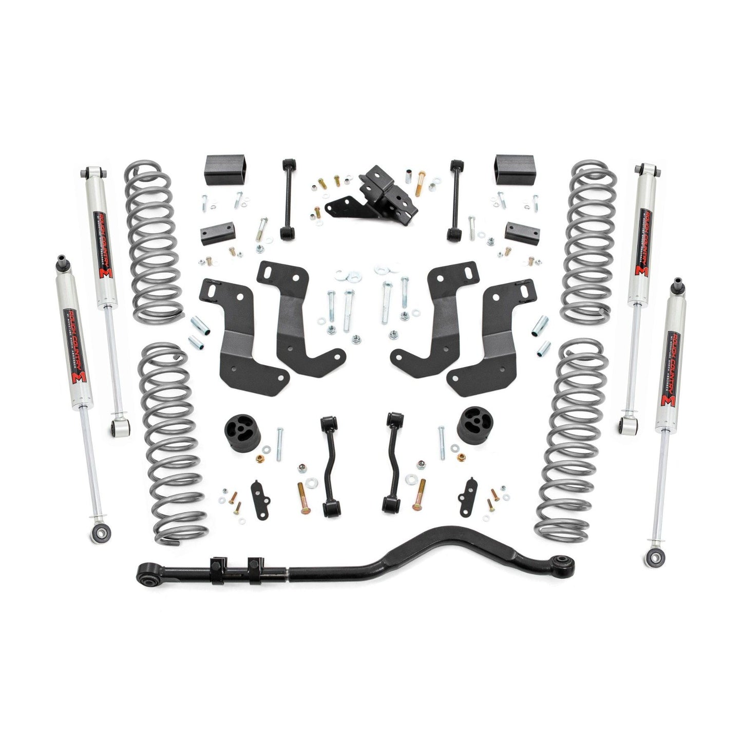 ROUGH COUNTRY 3.5 Inch Lift Kit | C/A Drop | Stage 1 | M1 | Jeep Wrangler Unlimited (24-25) | 79540