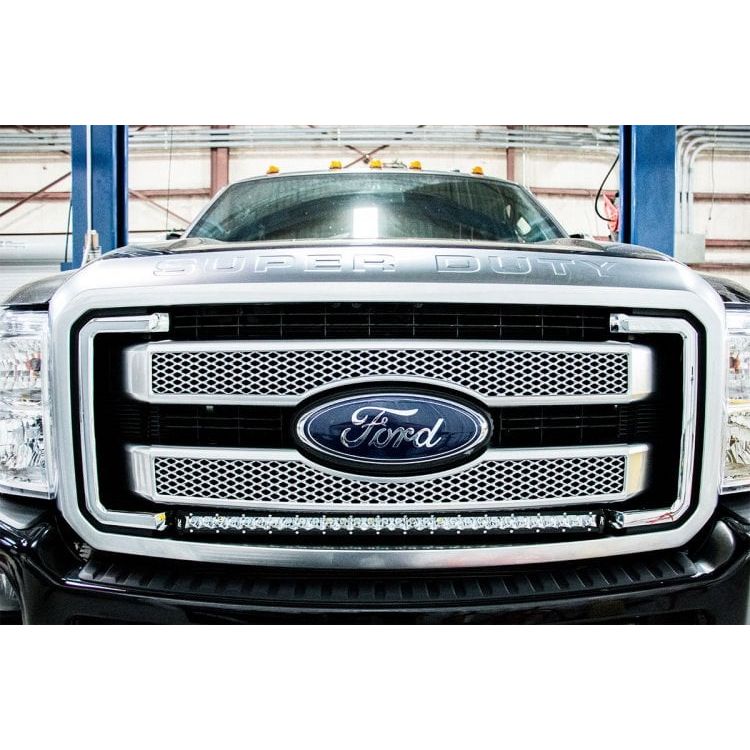 ROUGH COUNTRY LED Light Kit | Grill Mount | 30" Black Single Row | Ford F-250/F-350 Super Duty (11-16) | 70770