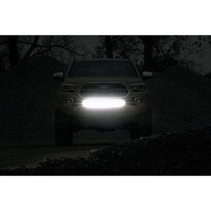 ROUGH COUNTRY LED Light Kit | Lower Grille Mount | 30" Spectrum Single Row | Toyota Tacoma (16-23) | 80668