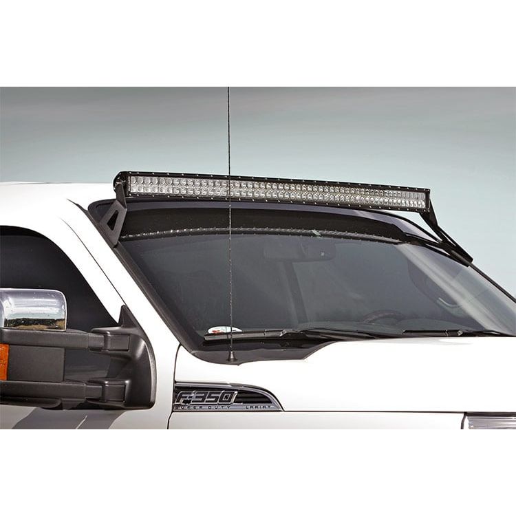 ROUGH COUNTRY LED Light Mount | Upper Windshield | 54" Curved | Ford F-250/F-350 Super Duty (99-16) | 70516