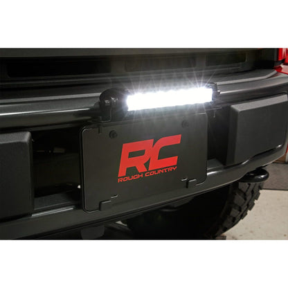 ROUGH COUNTRY 6 Inch Black Series LED Light Bar | Single Row | Pair | 70706BL