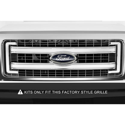 ROUGH COUNTRY LED Light Kit | Grille Mount | 30" Black Single Row | Ford F-150 (09-14) | 70661