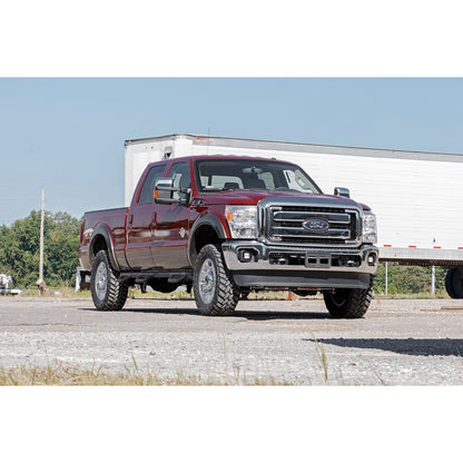 ROUGH COUNTRY LED Light Kit | Fog Mount | 2" Black Pair | Ford F-250/F-350 Super Duty (11-16) | 70622