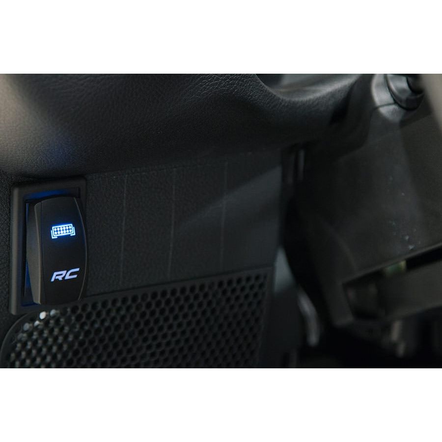 ROUGH COUNTRY Auxiliary Switch Bezel | Single | 709B1