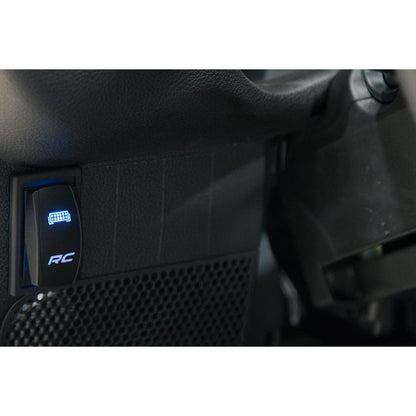 ROUGH COUNTRY Auxiliary Switch Bezel | Single | 709B1