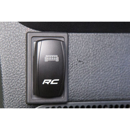 ROUGH COUNTRY Auxiliary Switch Bezel | Single | 709B1