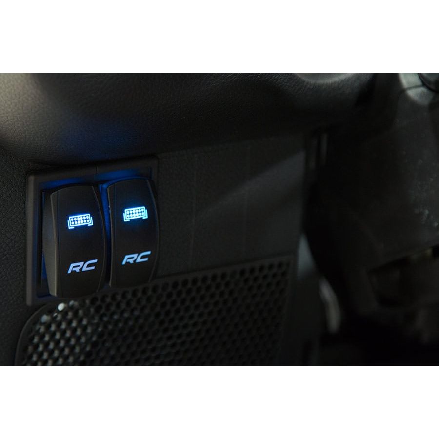 ROUGH COUNTRY Auxiliary Switch Bezel | Dual | 709B-2