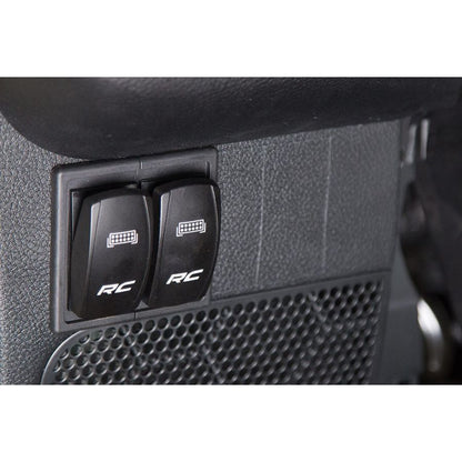 ROUGH COUNTRY Auxiliary Switch Bezel | Dual | 709B-2