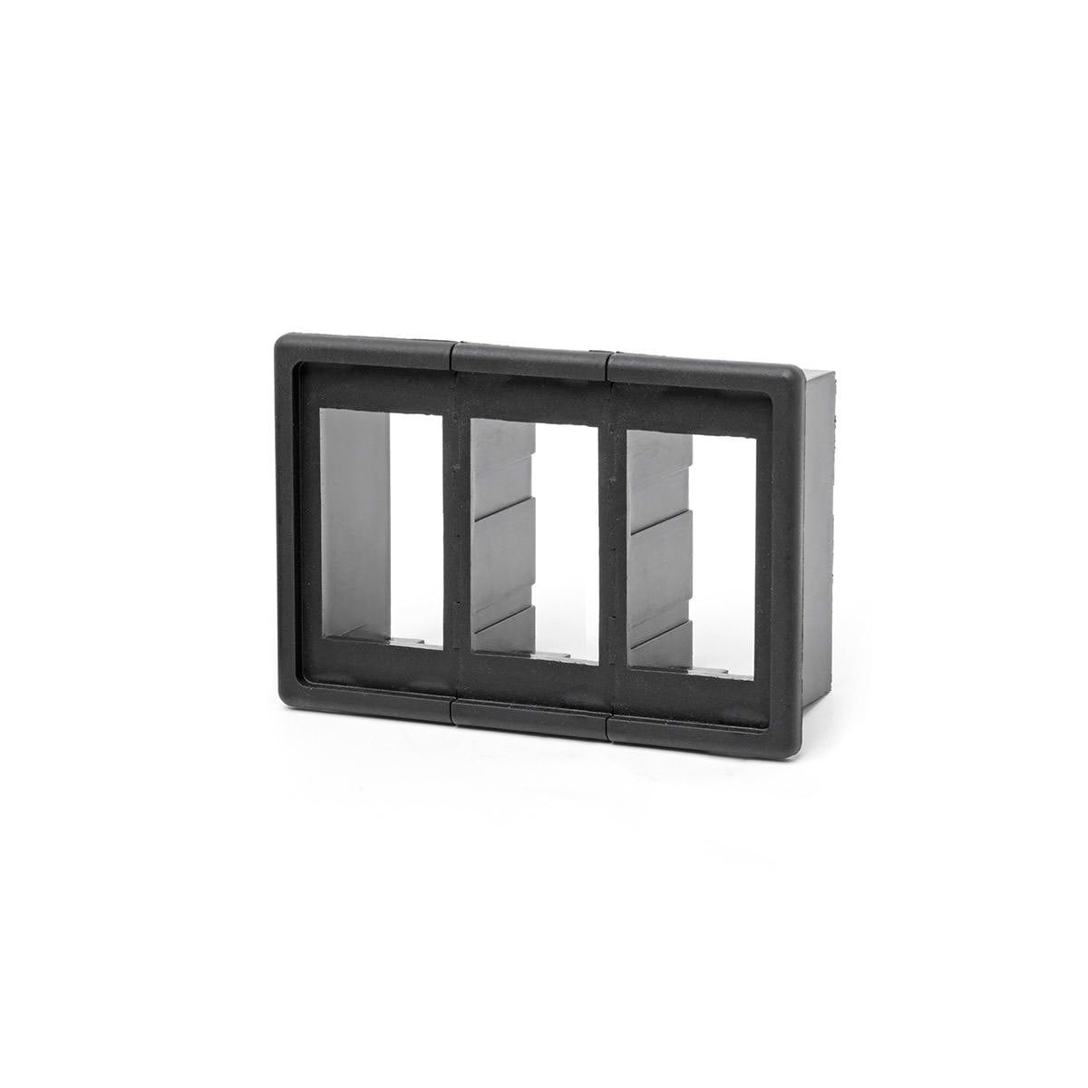ROUGH COUNTRY Auxiliary Switch Bezel | Triple | 709B-3