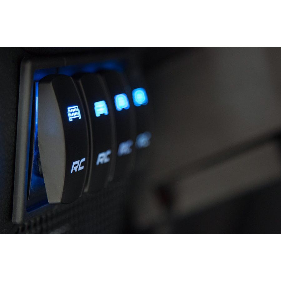 ROUGH COUNTRY Auxiliary Switch Bezel | Quad | 709B-4