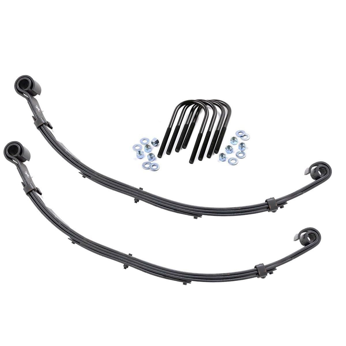 ROUGH COUNTRY | Rear Leaf Springs  4" Lift  Pair  Jeep CJ5/CJ7 5 4WD (1976-1983) | 8020Kit