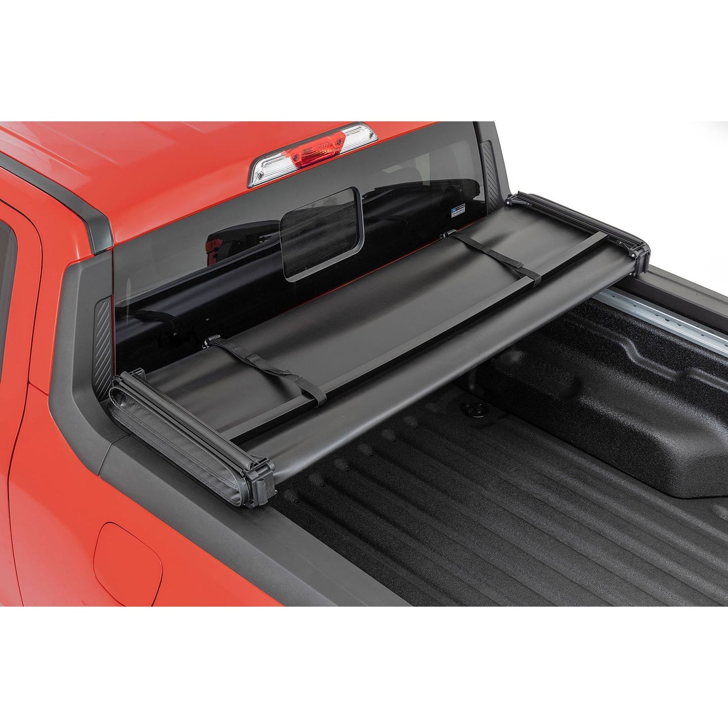 ROUGH COUNTRY Soft Tri-Fold Bed Cover | 4'6" Bed | Ford Maverick 2WD/4WD (2022-2025) | 41534600A