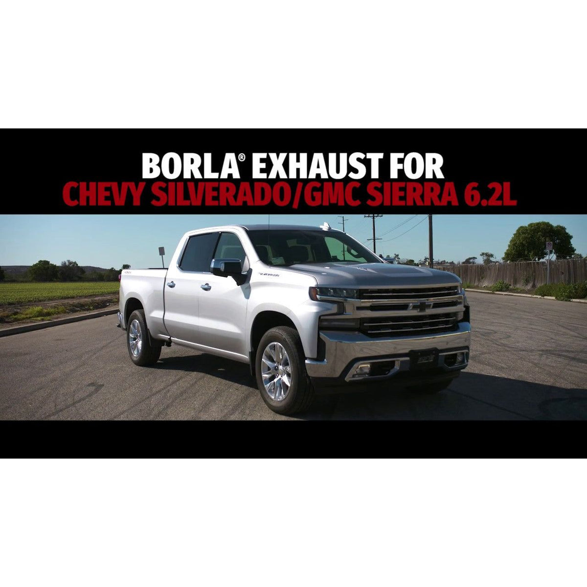 BORLA 140772BC Cat-Back for 2019-2023 Chevrolet Silverado 1500