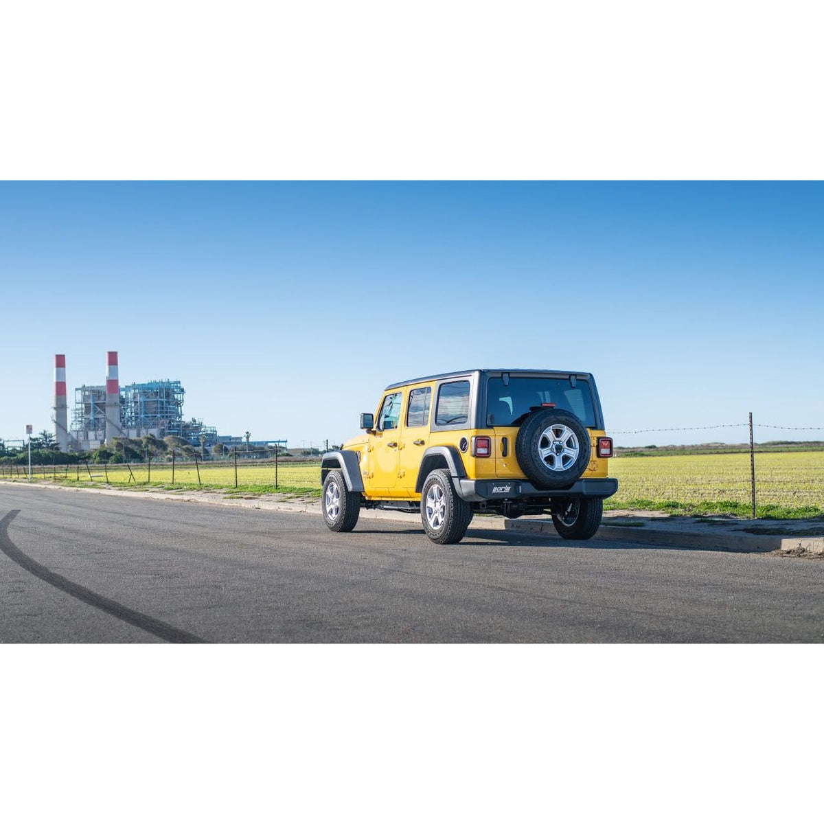 BORLA 140828 Cat-Back Exhaust for 2018-24 Jeep Wrangler JLU 3