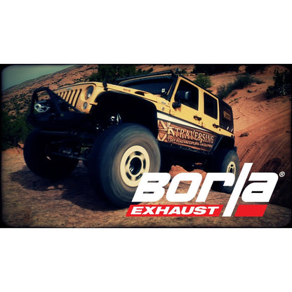 BORLA 1988-1990 Jeep Wrangler Cat-Back Exhaust System Touring Part # 14352