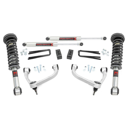 ROUGH COUNTRY | 3 Inch Lift Kit  M1 Struts  Ford F-150 4WD (2009-2013) | 54440