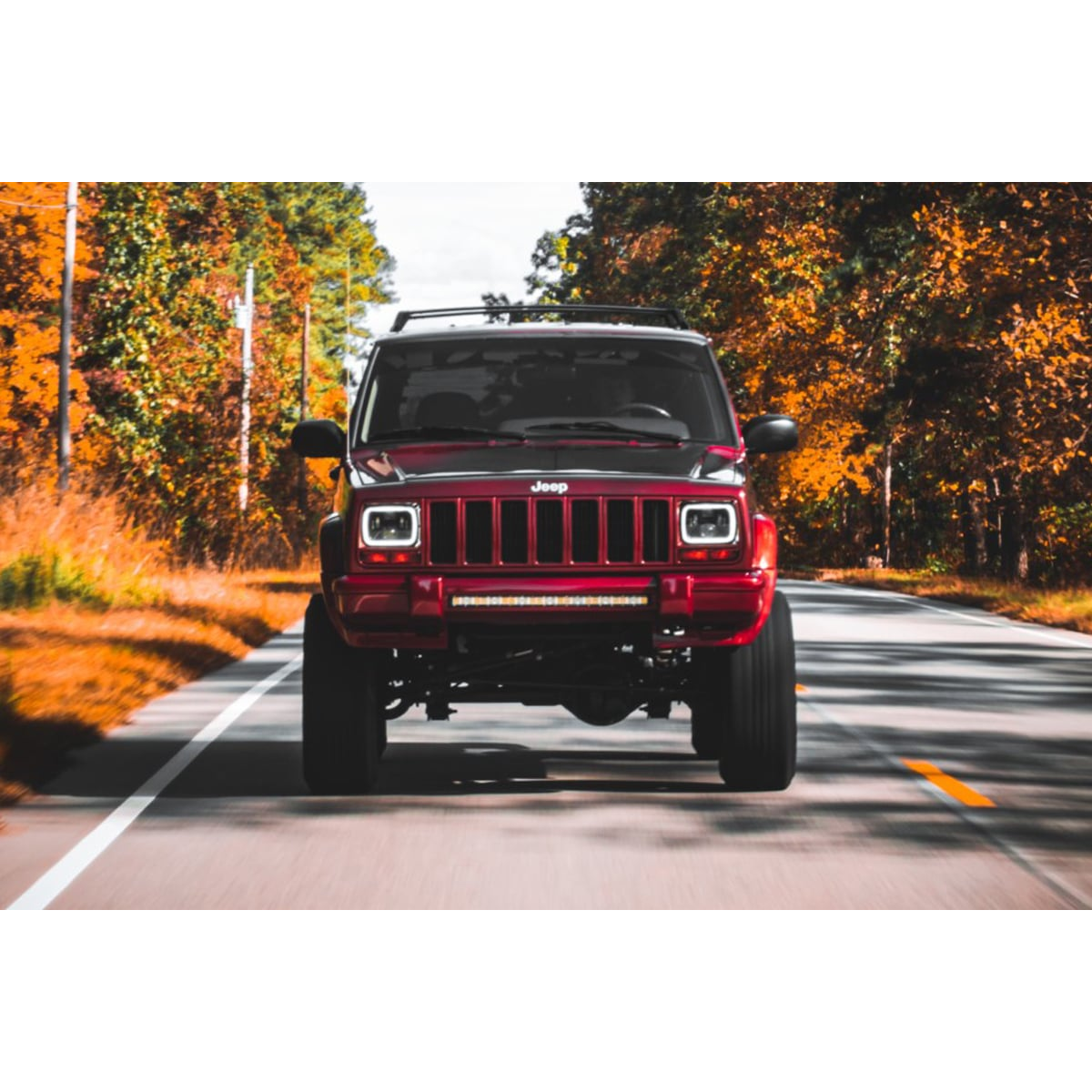ROUGH COUNTRY 4.5 Inch Lift Kit | RR springs | Jeep Cherokee XJ 2WD/4WD (1984-2001) | 633N2
