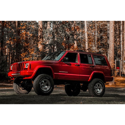 ROUGH COUNTRY 4.5 Inch Lift Kit | RR springs | Jeep Cherokee XJ 2WD/4WD (1984-2001) | 633N2