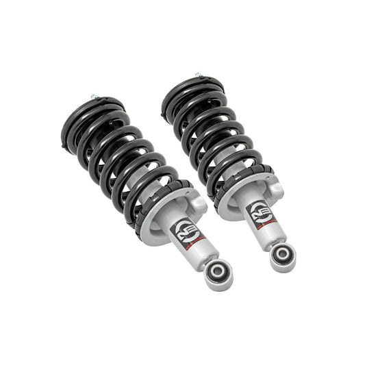ROUGH COUNTRY N3 Leveling Struts | 2 Inch | Loaded Strut | Nissan Titan 4WD (2017-2024) | 501092