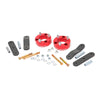 ROUGH COUNTRY | Leveling Kit 2.5" Red Spacers | 05-26 Nissan Frontier | 867RED