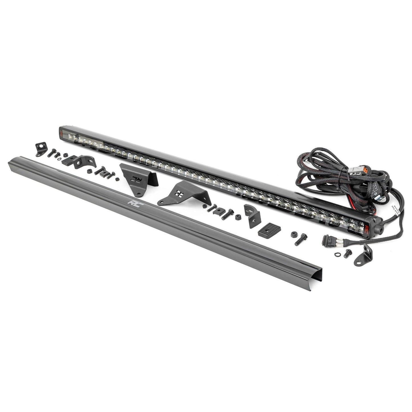 ROUGH COUNTRY LED Light Kit | Upper Windshield | 40" Spectrum Single Row | Ford Bronco (21-25) | 82041