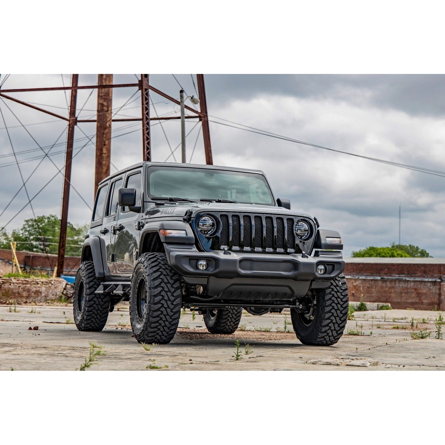 ROUGH COUNTRY 3.5 Inch Lift Kit | C/A Drop | 4-Door | EcoDiesel | Jeep Wrangler Unlimited JL 4WD (20-23) | 78130