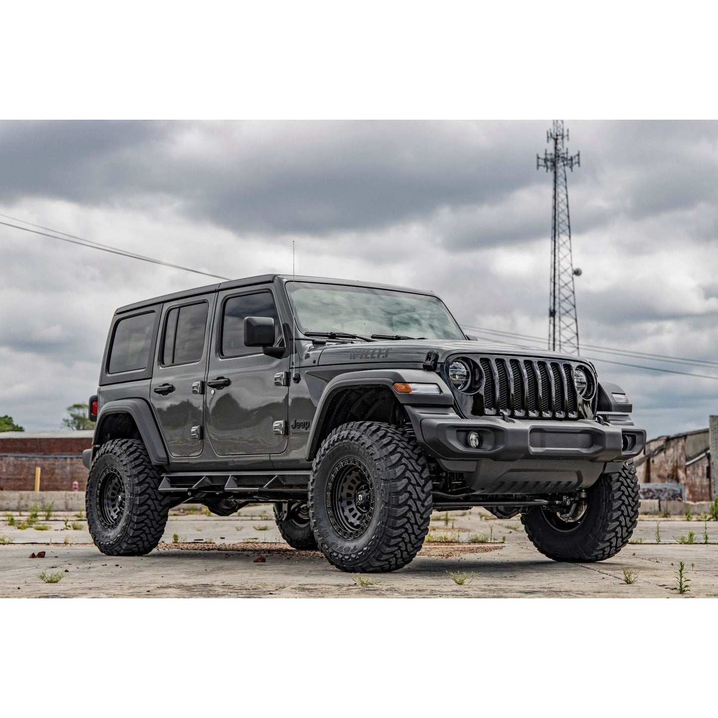 ROUGH COUNTRY 3.5 Inch Lift Kit | C/A Drop | 4-Door | EcoDiesel | Jeep Wrangler Unlimited JL 4WD (20-23) | 78130