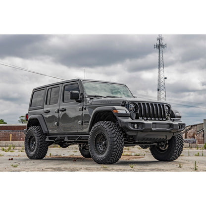 ROUGH COUNTRY 3.5 Inch Lift Kit | C/A Drop | 4-Door | EcoDiesel | Jeep Wrangler Unlimited JL 4WD (20-23) | 78130