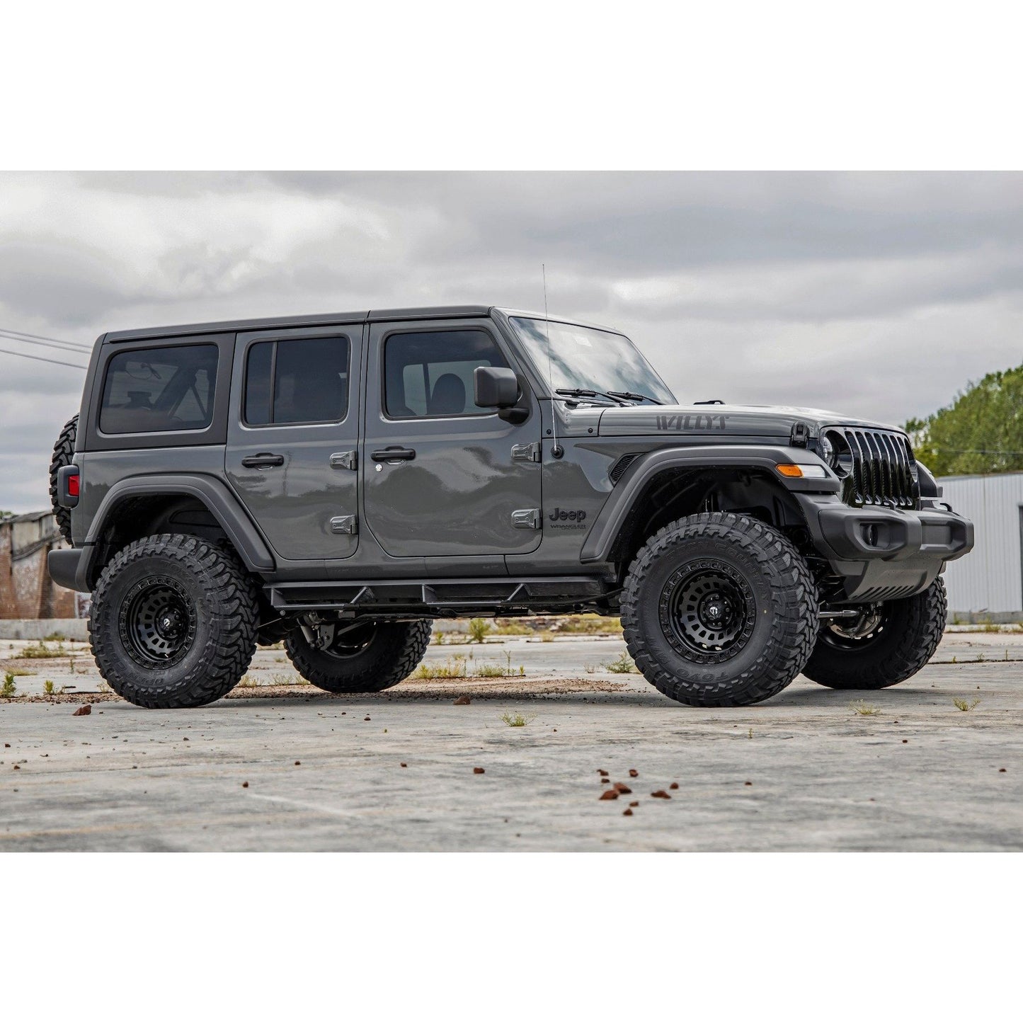 ROUGH COUNTRY 3.5 Inch Lift Kit | C/A Drop | 4-Door | EcoDiesel | Jeep Wrangler Unlimited JL 4WD (20-23) | 78130