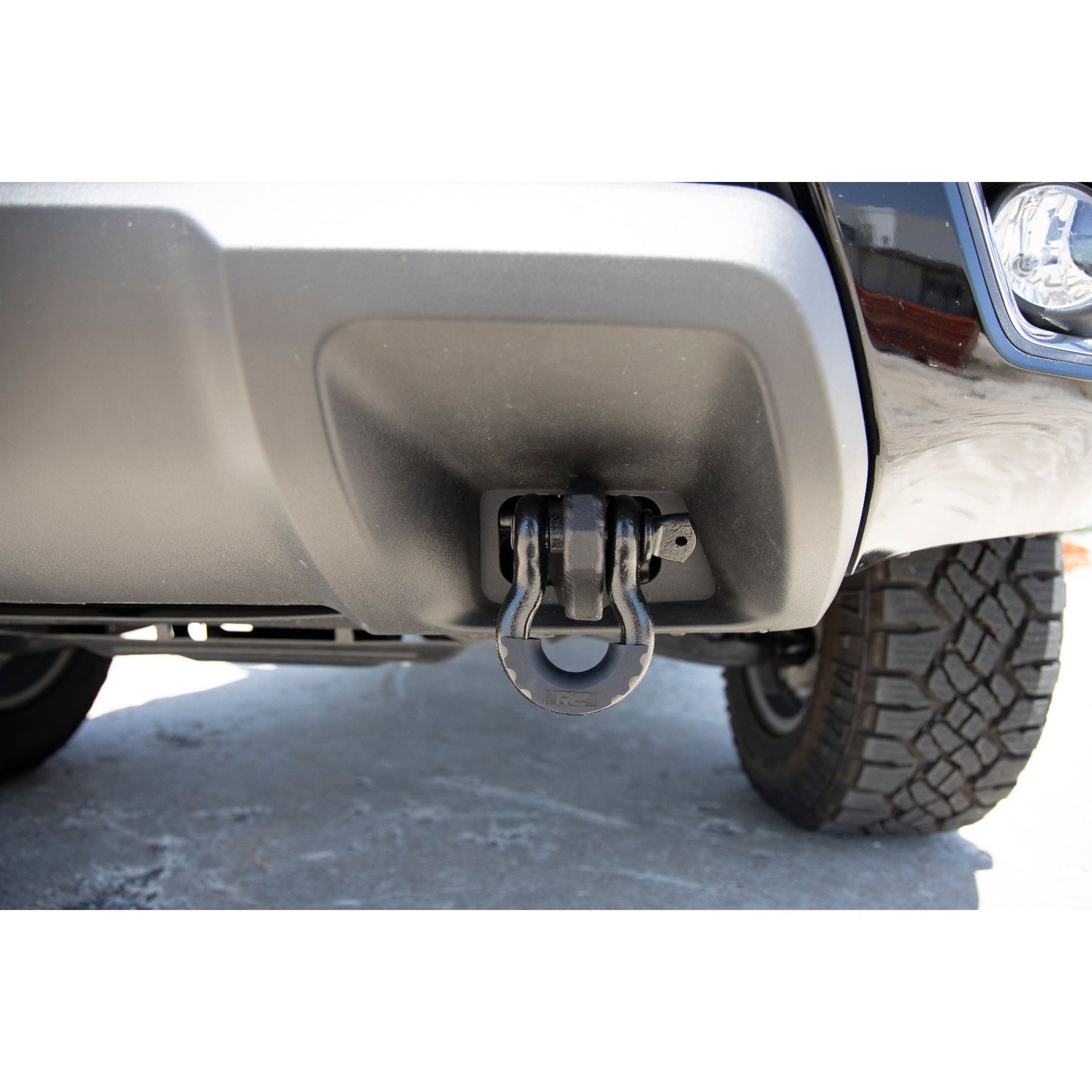 ROUGH COUNTRY Tow Hook to Shackle Bracket | D-Ring Combo | Chevy Colorado 2WD/4WD (15-22) | RS167