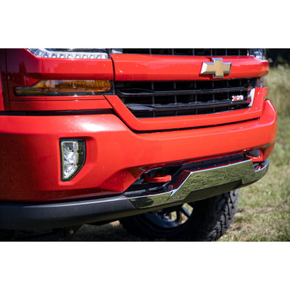 ROUGH COUNTRY Tow Hooks | Forged | Red | Chevy Silverado 1500 2WD/4WD (2014-2018 & Classic) | RS134