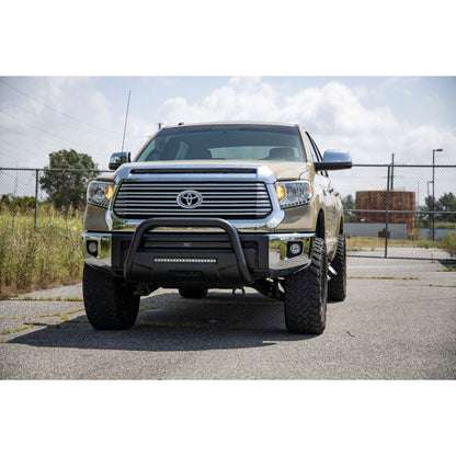 ROUGH COUNTRY LED Light Kit | Hood Bulge | 40" White/Amber Strip | Toyota Tundra (14-21) | 70847