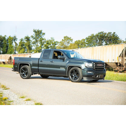 ROUGH COUNTRY 2 Inch Lowering Kit | 4 Inch Rear Lowering | Alum/Stamped Knuckle | Chevy/GMC 1500 (14-18) | 71630
