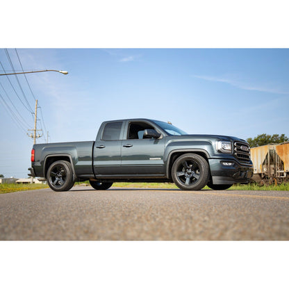 ROUGH COUNTRY 2 Inch Lowering Kit | 4 Inch Rear Lowering | Alum/Stamped Knuckle | Chevy/GMC 1500 (14-18) | 71630