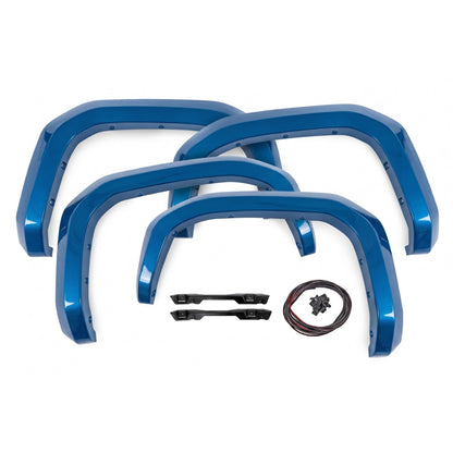ROUGH COUNTRY | Sport Fender Flares  8X0 Heritage Blue  Toyota Tacoma 2WD/4WD (2024-2026) | O-T12421-8X0