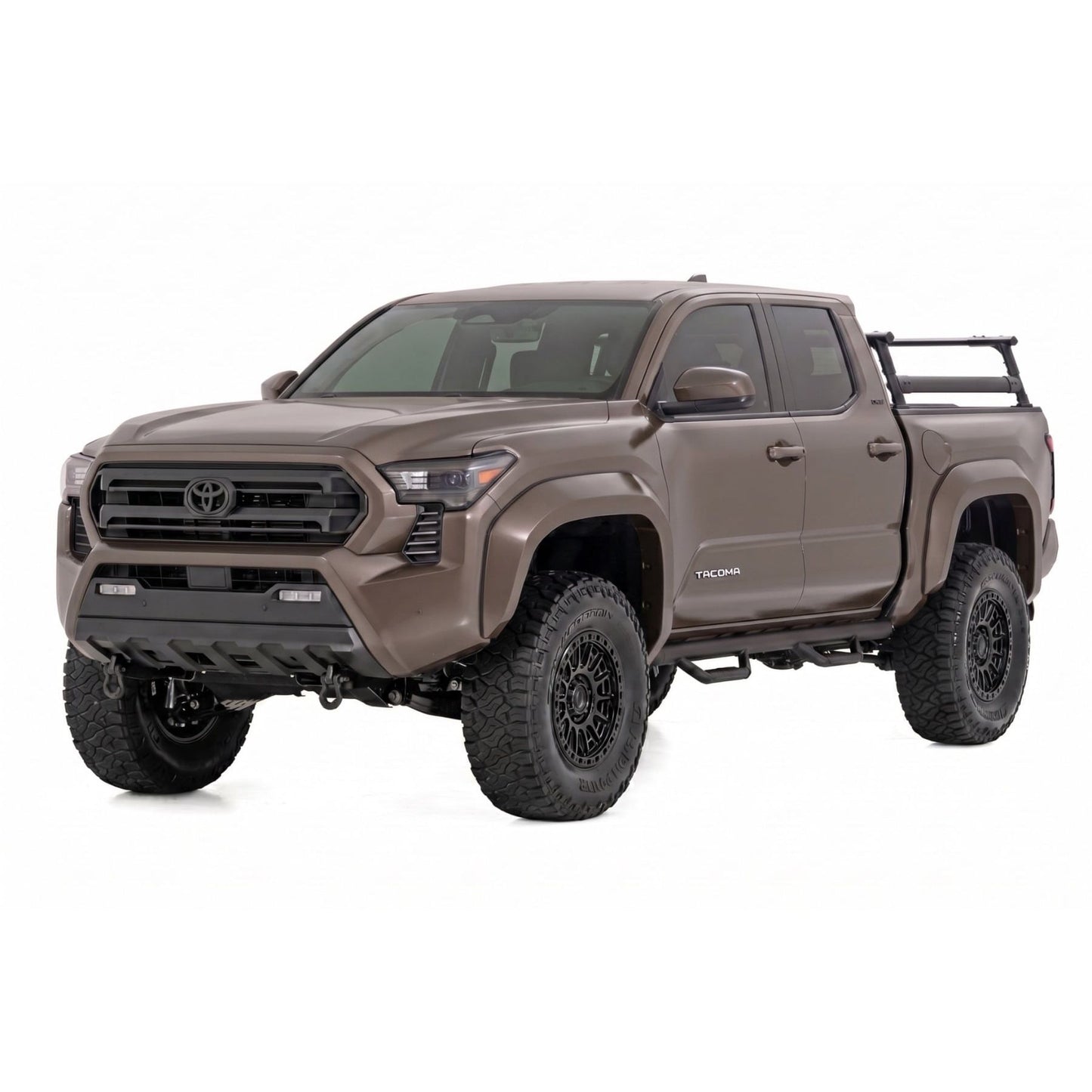 ROUGH COUNTRY | Sport Fender Flares  4Z2 Mudbath  Toyota Tacoma 2WD/4WD (2024-2026) | O-T12421-4Z2